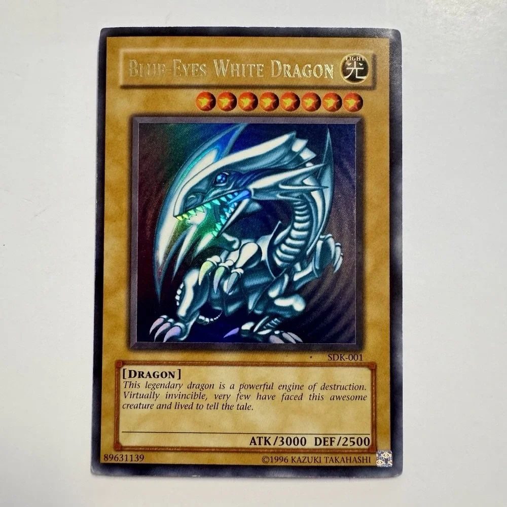 Yugioh Blue-Eyes White Dragon SDK-001 Ultra Rare Unlimited HP